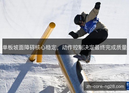 单板坡面障碍核心稳定,动作控制决定最终完成质量 单板坡面障碍核心稳定,动作控制决定最终完成质量
